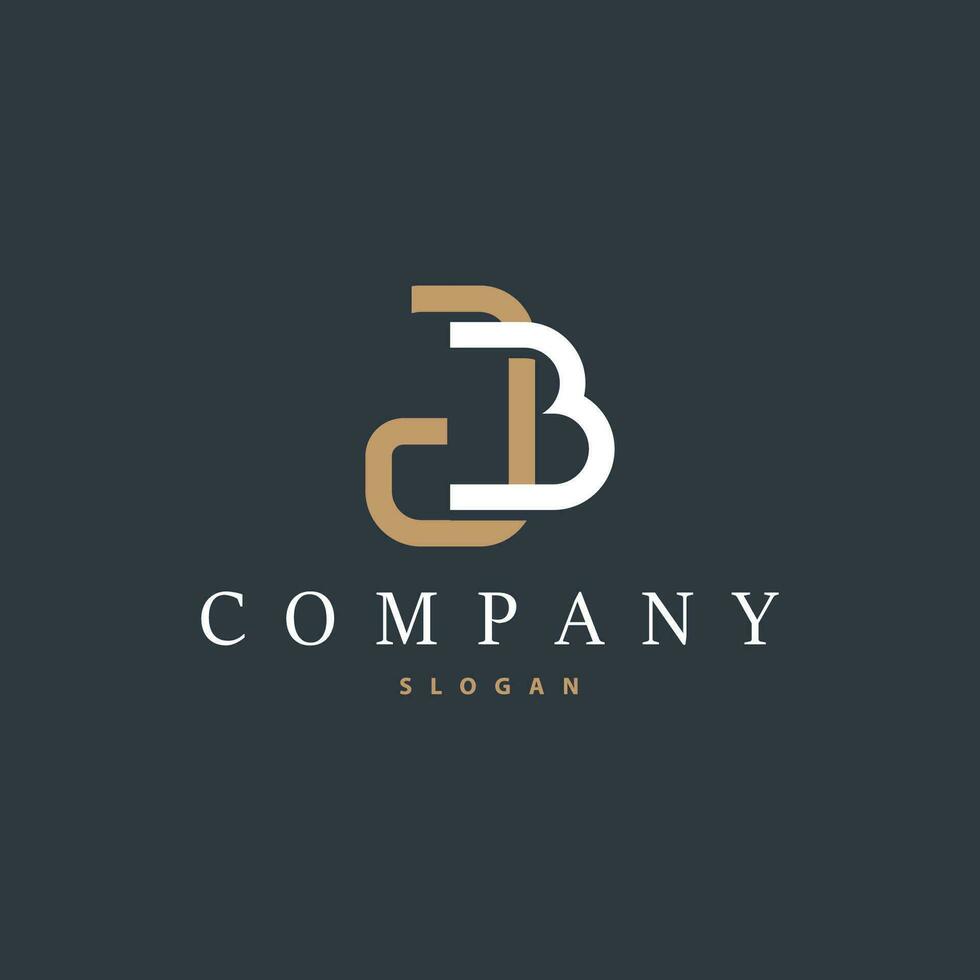 minimalista gb carta logotipo, bg logotipo marca moderno e luxo ícone vetor modelo elemento