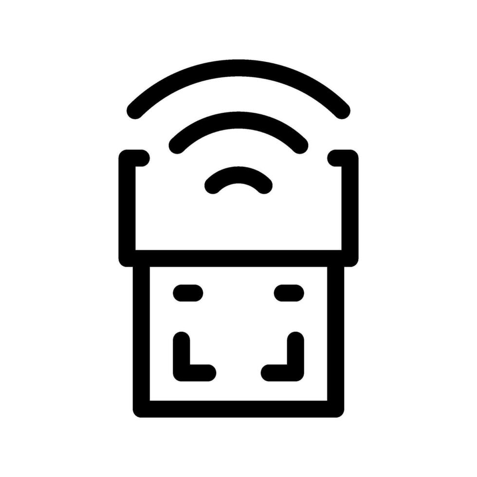 Wi-fi USB ícone vetor símbolo Projeto ilustração