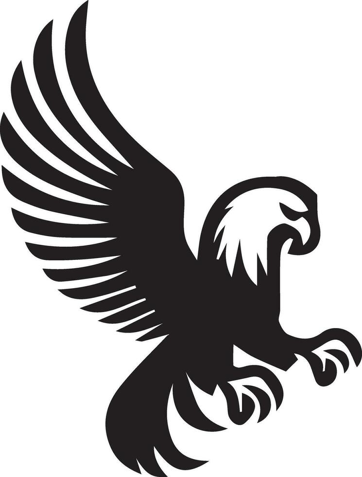 pássaro logotipo vetor silhueta ilustração 14