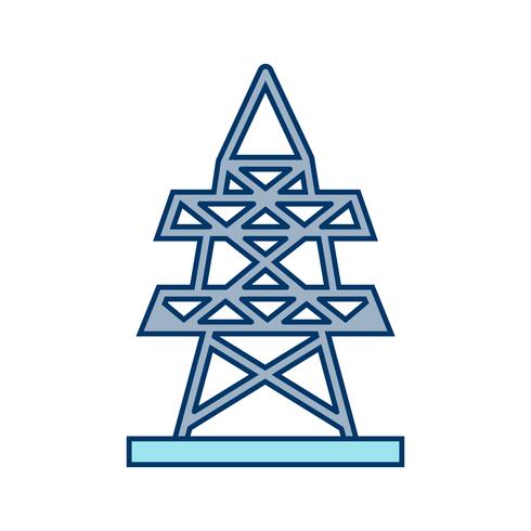 Torre elétrica Vector ícone