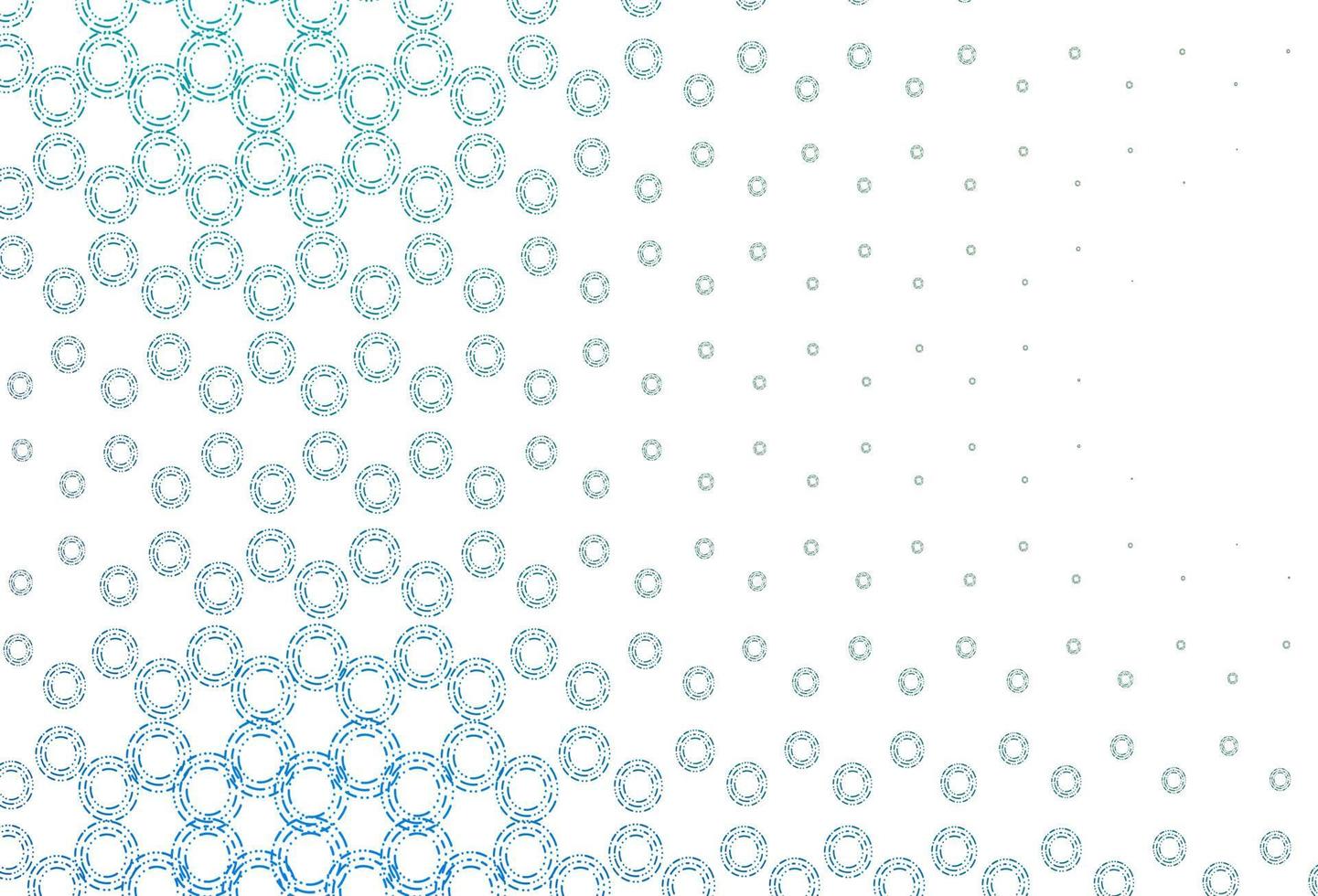 pano de fundo vector azul e verde claro com pontos.