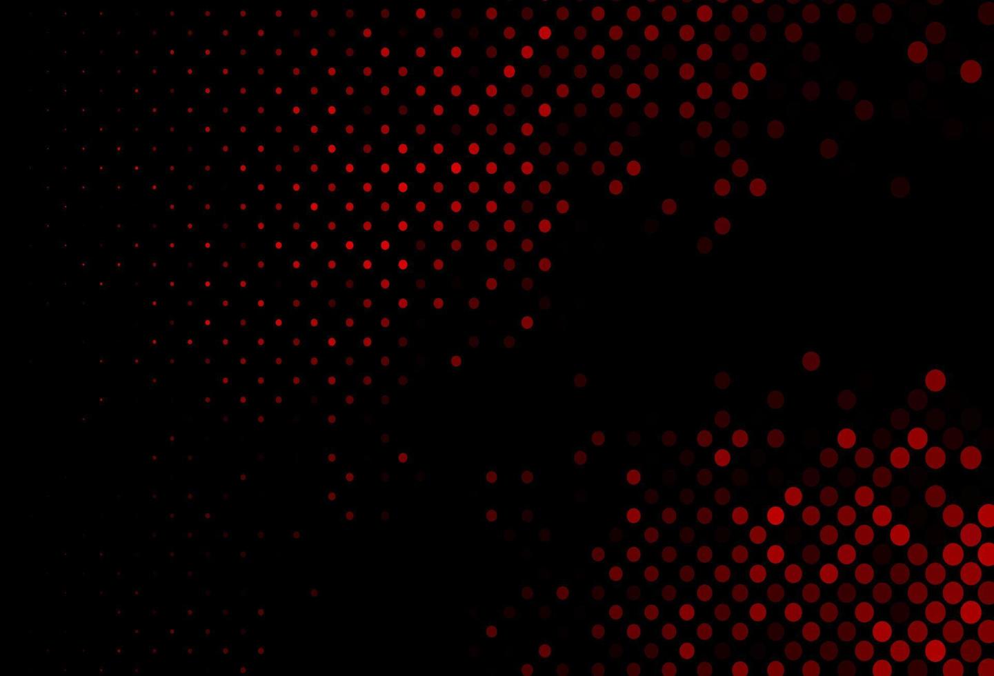 modelo de vetor vermelho escuro com círculos.
