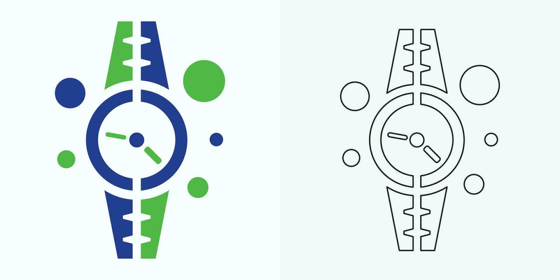 Tempo e relógio conjunto do linear ícones. Tempo gerenciamento. cronômetro, velocidade, alarme, restaurar, Tempo gerenciamento, calendário e mais. coleção do tempo, relógio, assistir, cronômetro vetor simples esboço ícones para rede