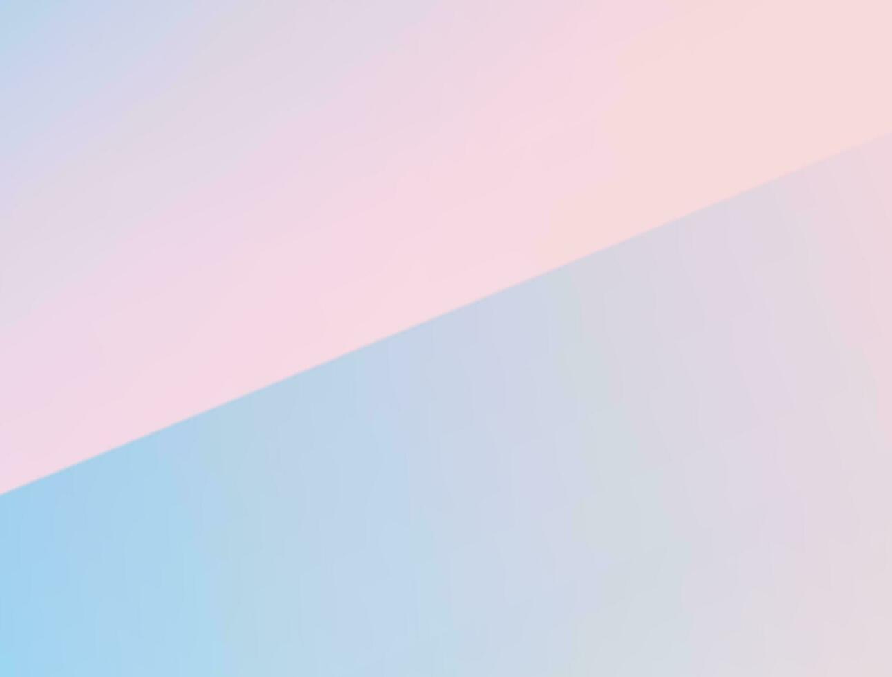 gradiente pastel misturado cores rosa, azul na moda bandeira modelo fundo vetor