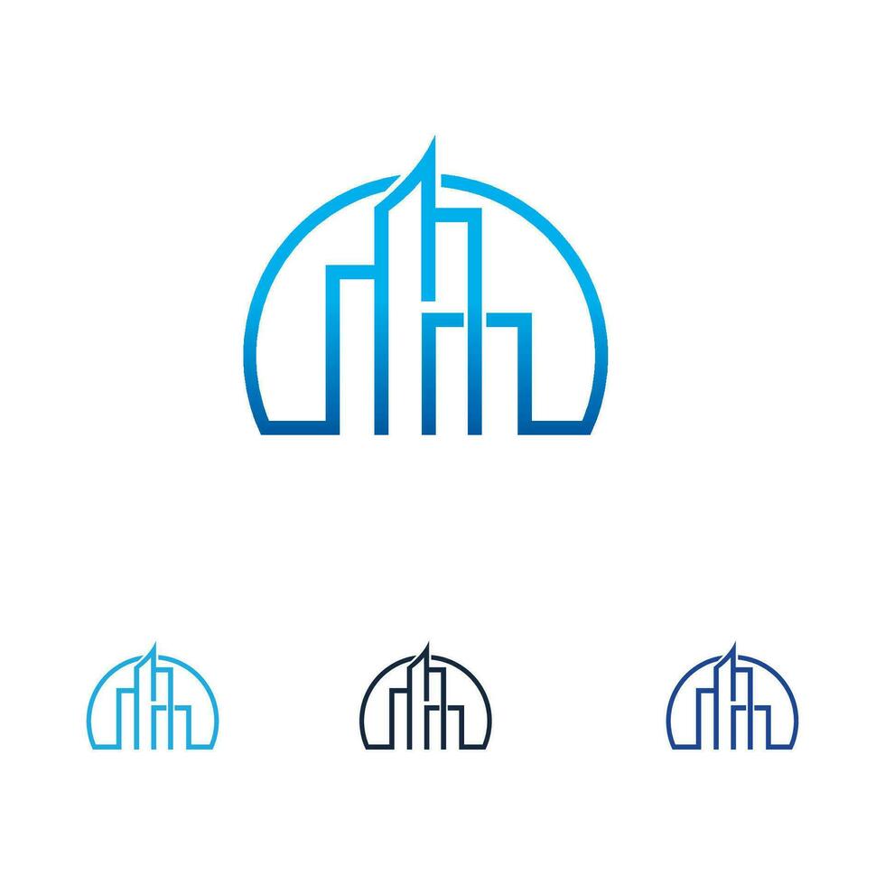 logotipo imobiliário vetor