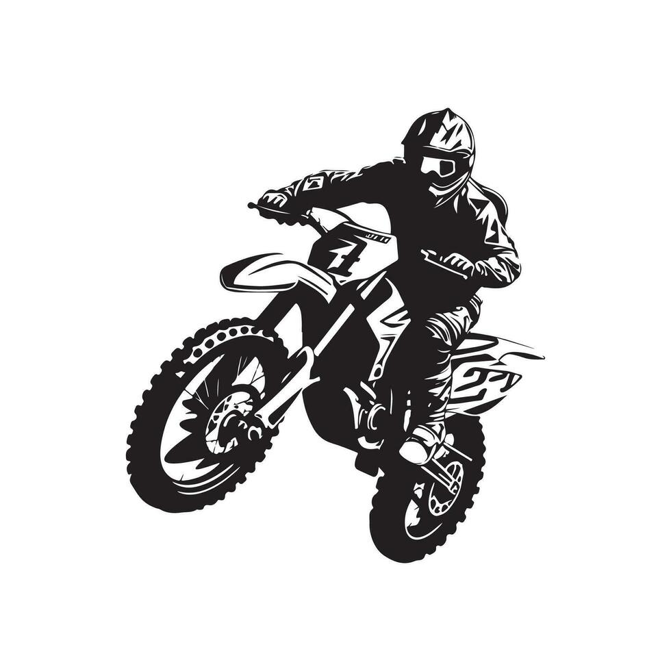 motocross vetor imagens