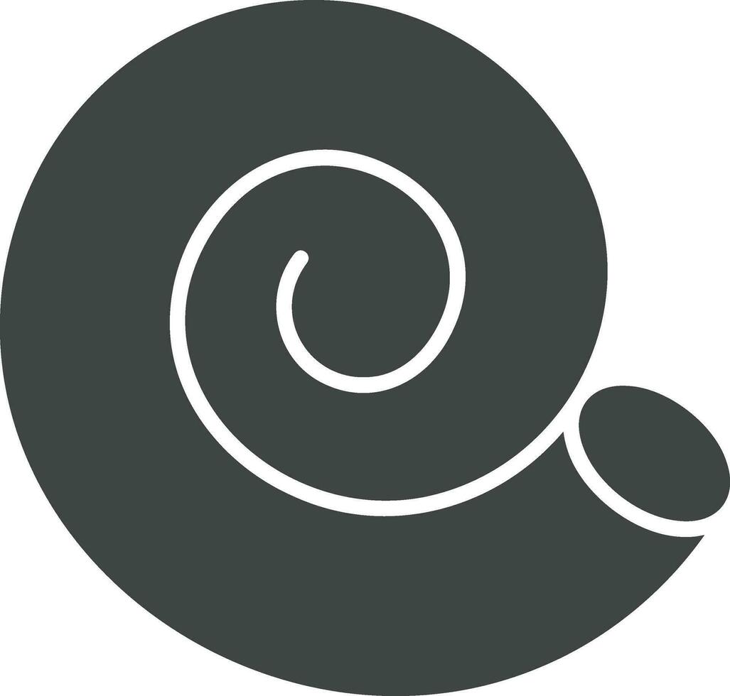 espiral Concha ícone vetor imagem. adequado para Móvel aplicativos, rede apps e impressão meios de comunicação.