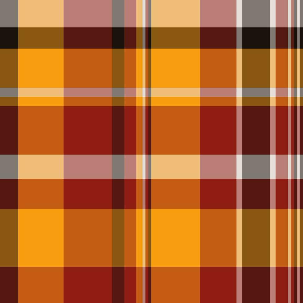 tartan tecido fundo do vetor Verifica desatado com uma xadrez textura têxtil padronizar.