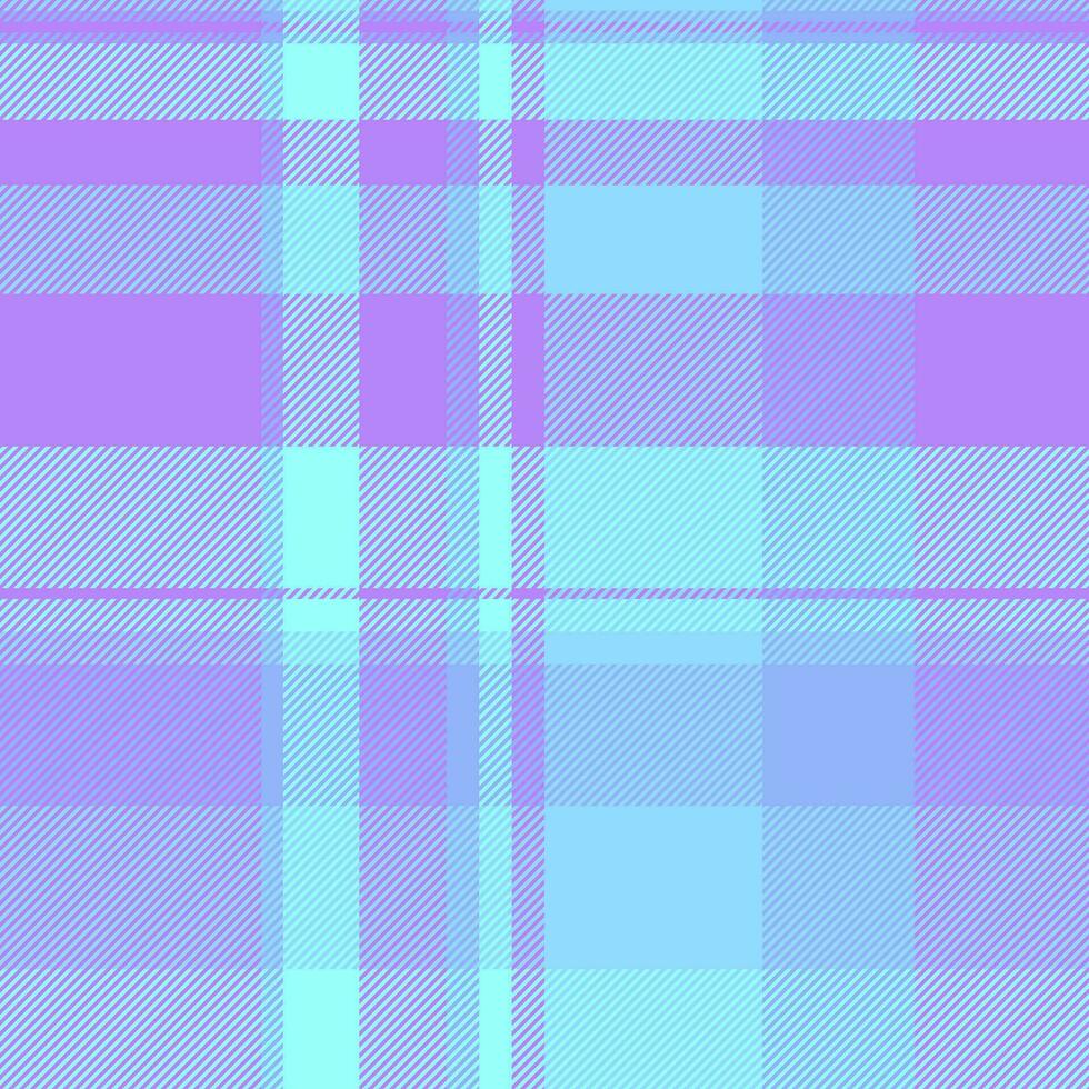 tartan têxtil xadrez do fundo tecido desatado com uma textura Verifica padronizar vetor. vetor