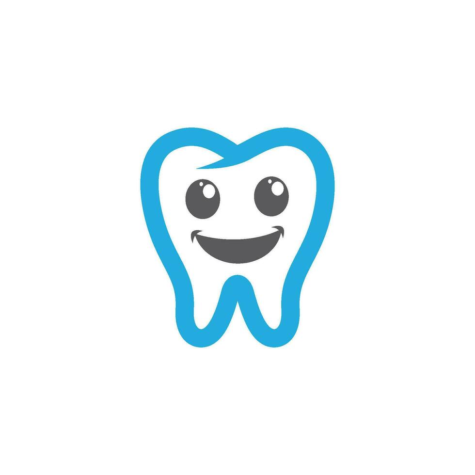 ilustração em vetor modelo logotipo dental