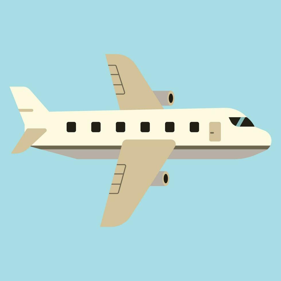 veículo, avião, transporte vetor