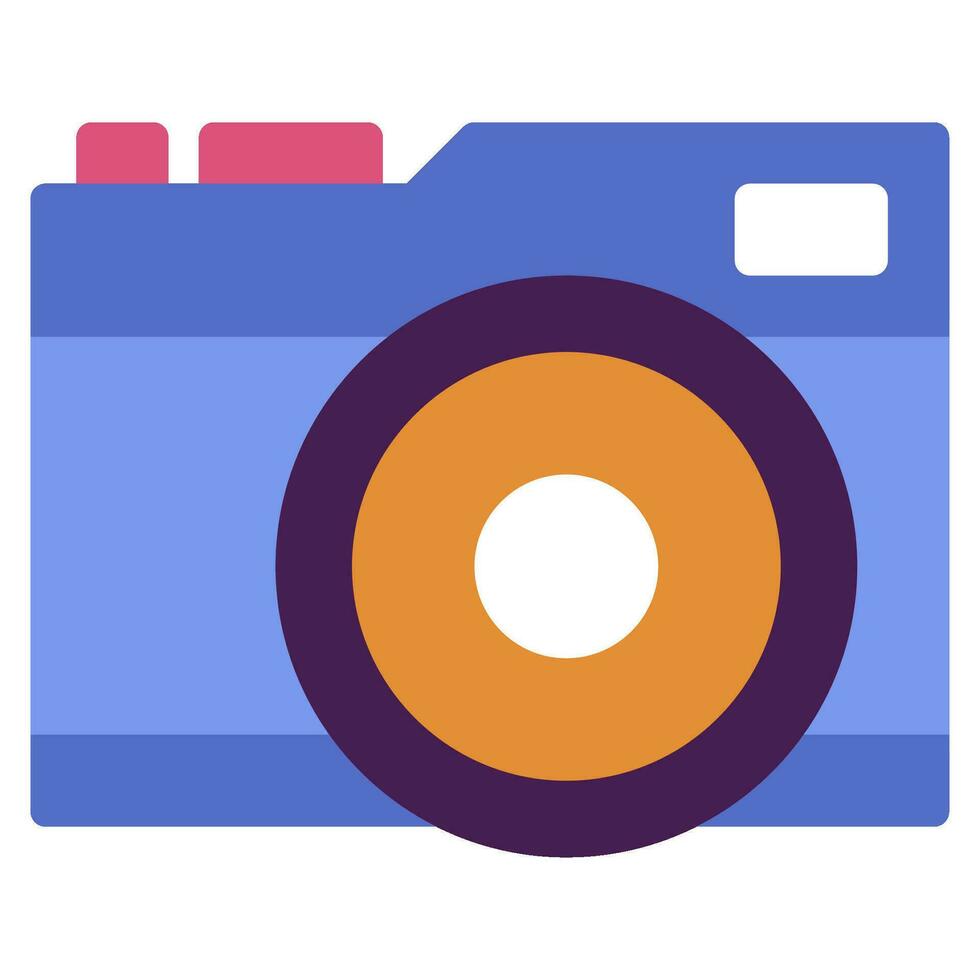Câmera ícone ilustração para rede aplicativo, etc vetor