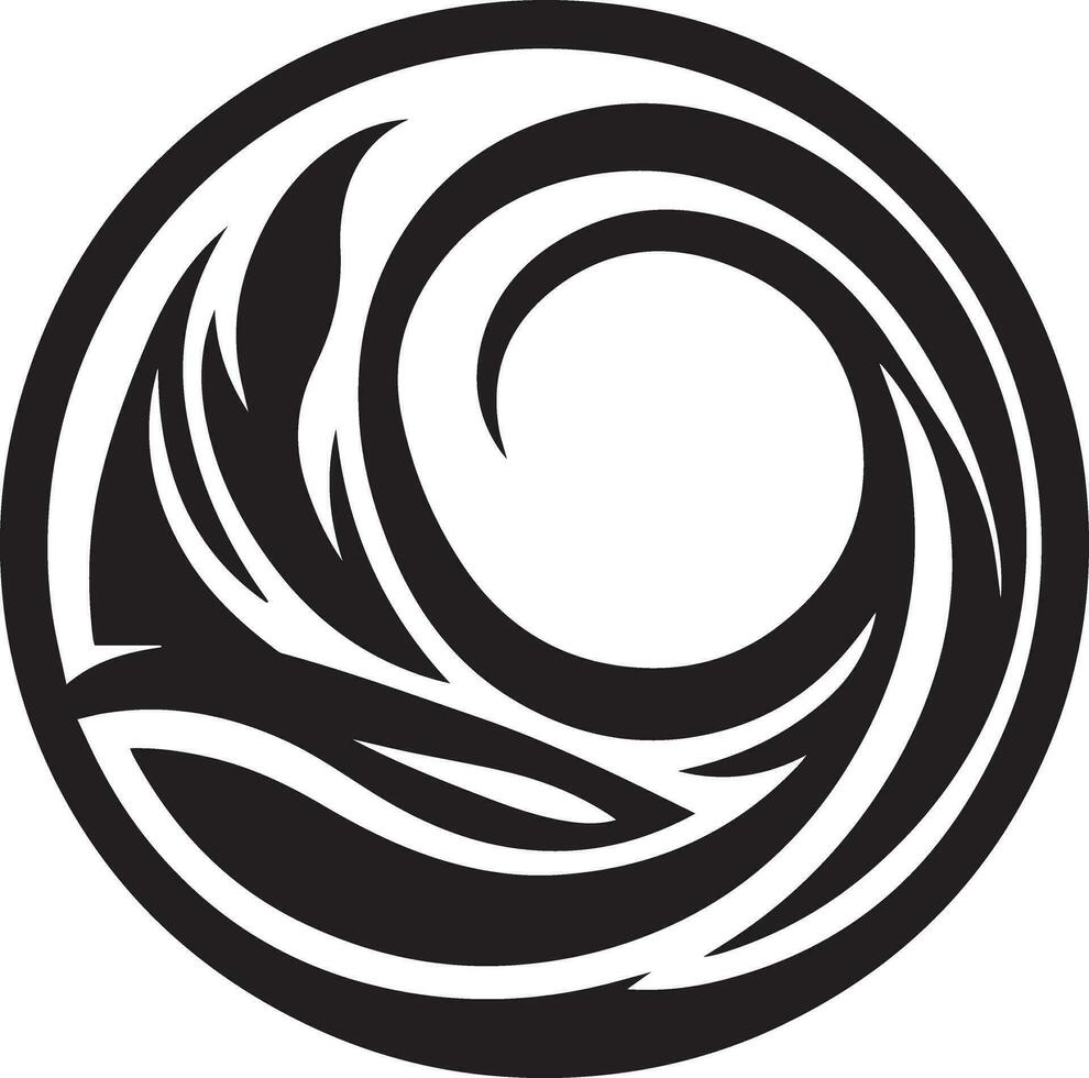 genérico logotipo Projeto vetor arte silhueta Preto cor 15