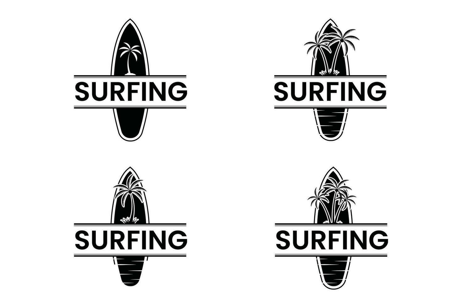 surfar vetor, surfar borda ilustrações, prancha de surfe grampo arte, surf, surfar quadro, surfar silhueta, silhueta, esboço vetor, verão, verão elementos, verão feriado, surgindo camiseta vetor