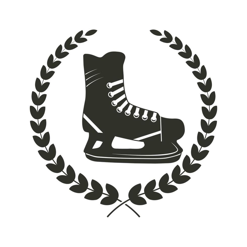 patinação sapato vetor, patinação sapato ilustração, Esportes ilustração, patinação sapato, vetor, gelo patinação sapato silhueta, silhueta, Esportes silhueta, jogos vetor, jogos torneio, hóquei torneio vetor