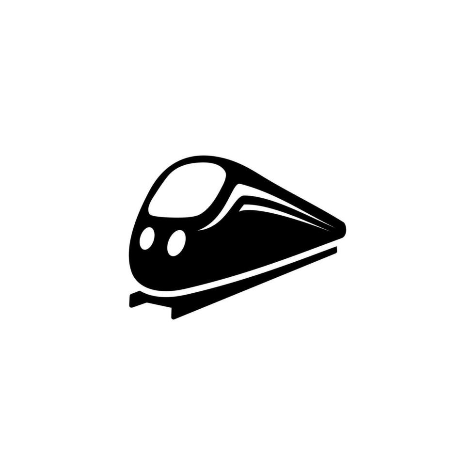 Alto Rapidez trem ícone ilustração projeto, bala trem símbolo modelo vetor