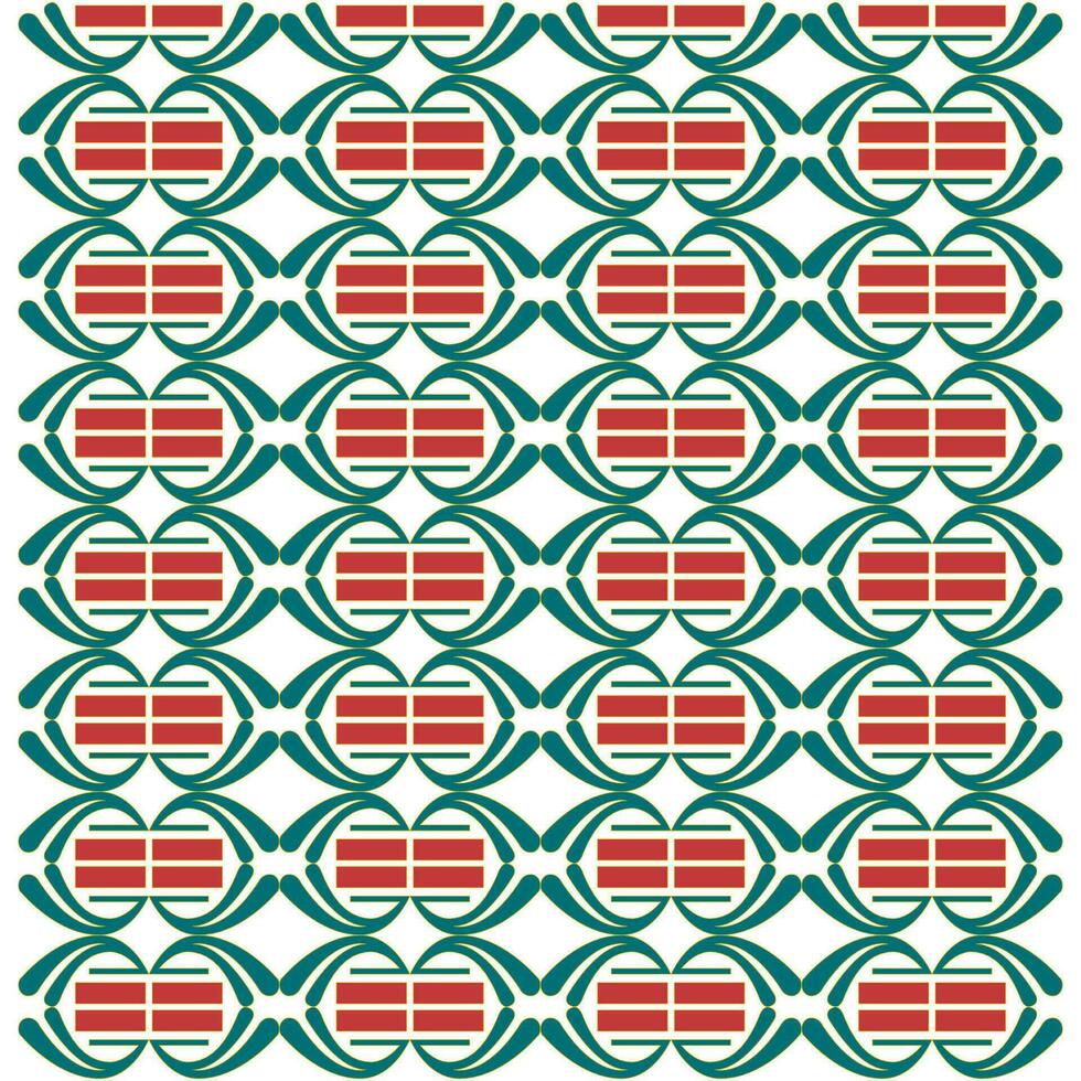 abstrato fundo com recorrente padrões e único cores vetor