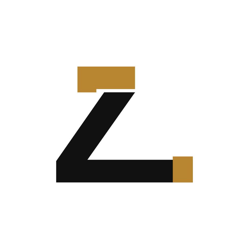 criativo inicial carta z logotipo. alfabeto z logotipo Projeto modelo vetor