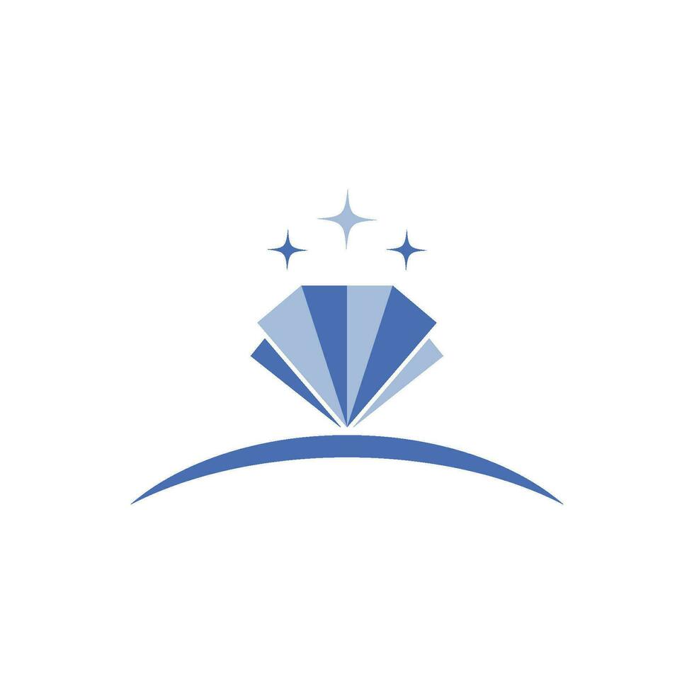 modelo de logotipo de diamante vetor