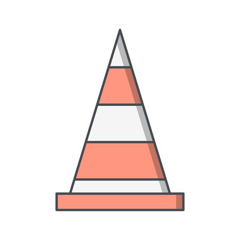 Cone ícone Vector