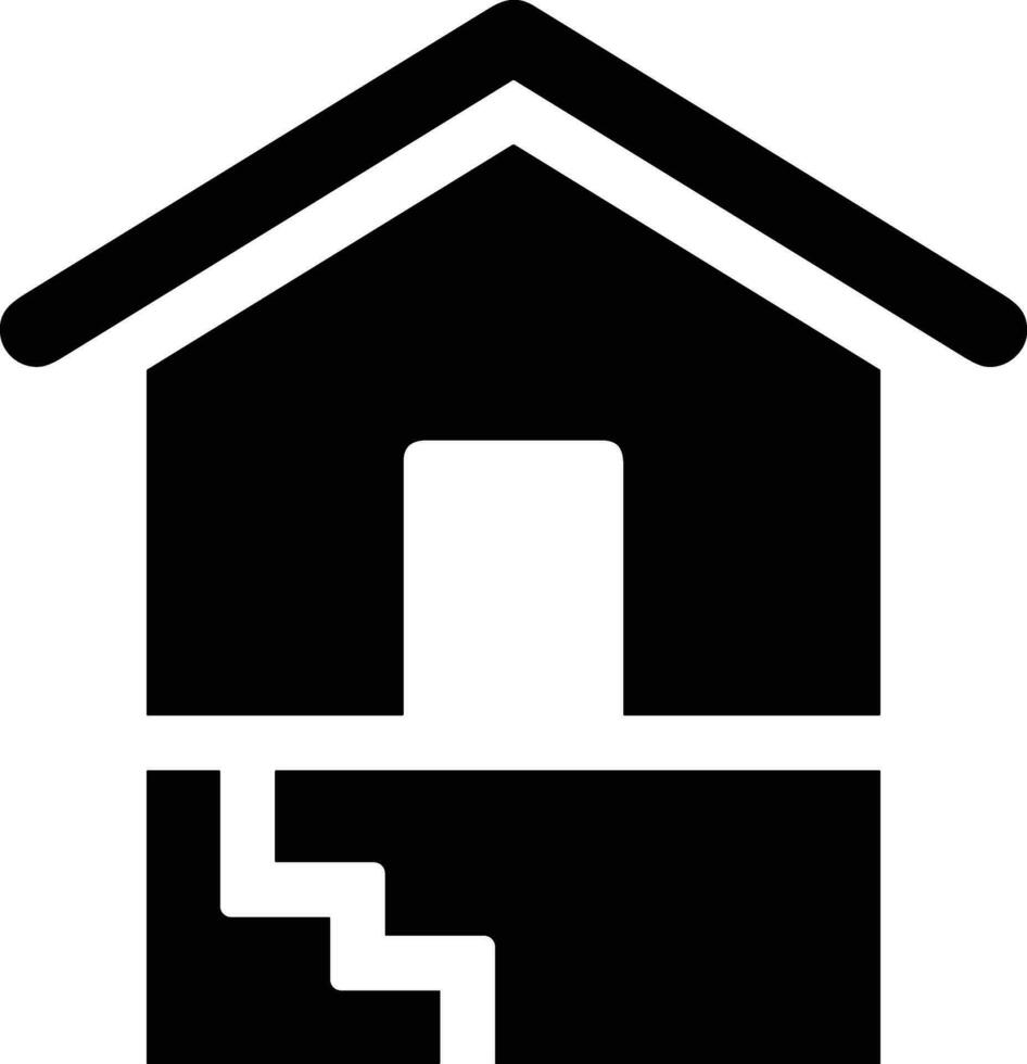 casa pagina inicial ícone símbolo vetor imagem. ilustração do a casa real Estado gráfico propriedade Projeto imagem