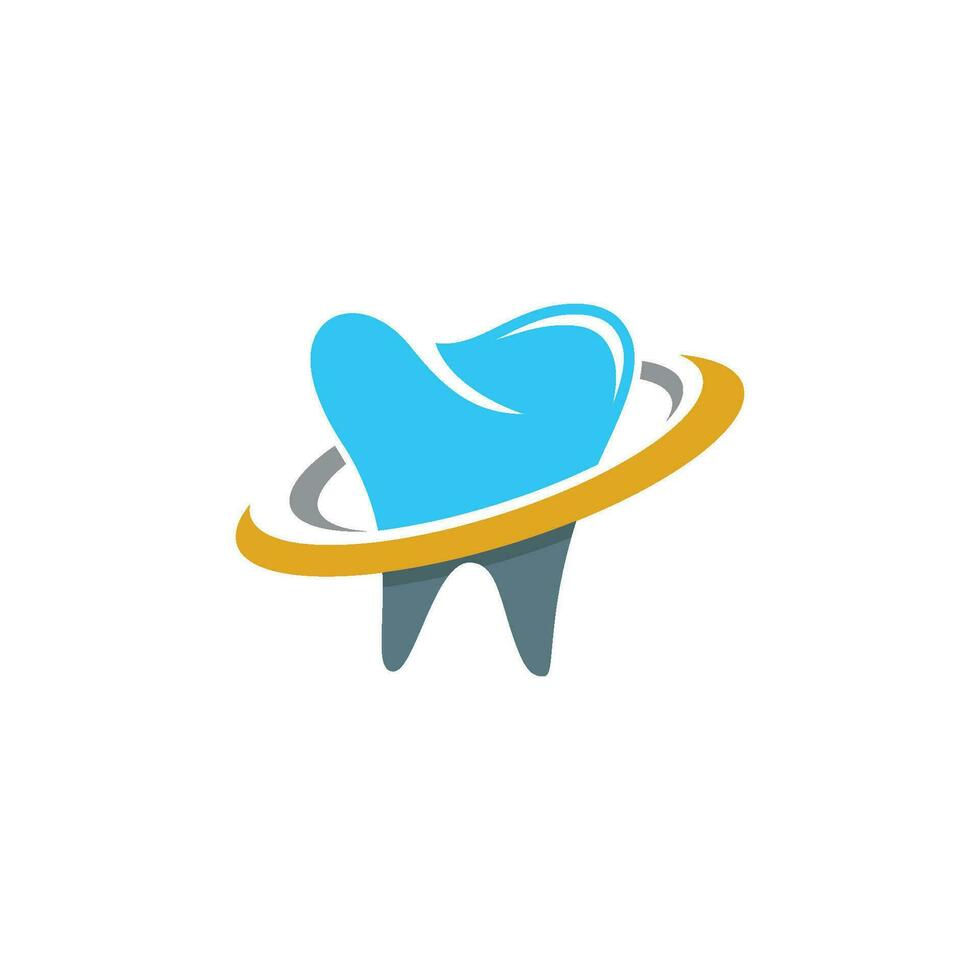 ilustração em vetor modelo logotipo dental