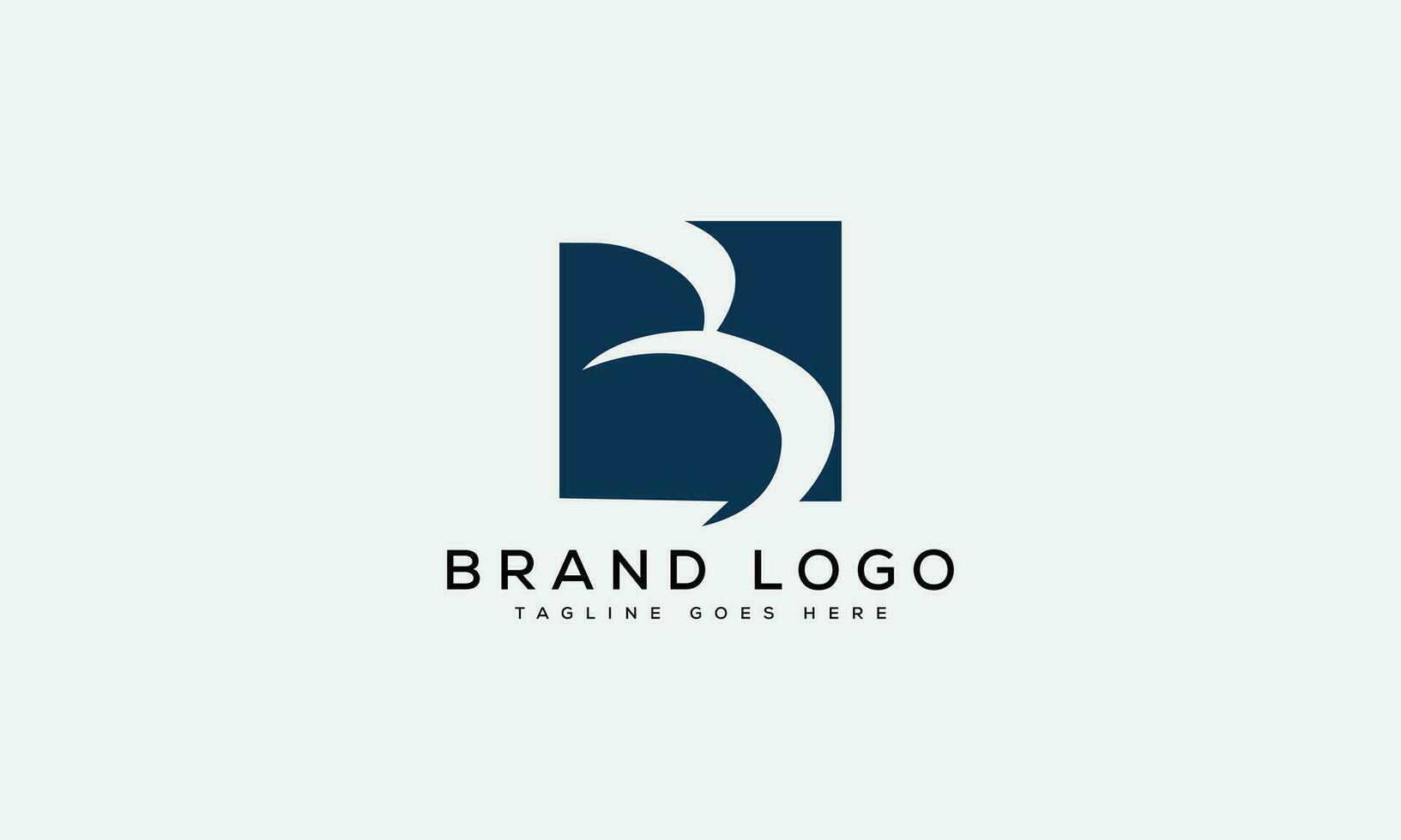 carta b logotipo Projeto vetor modelo Projeto para marca.