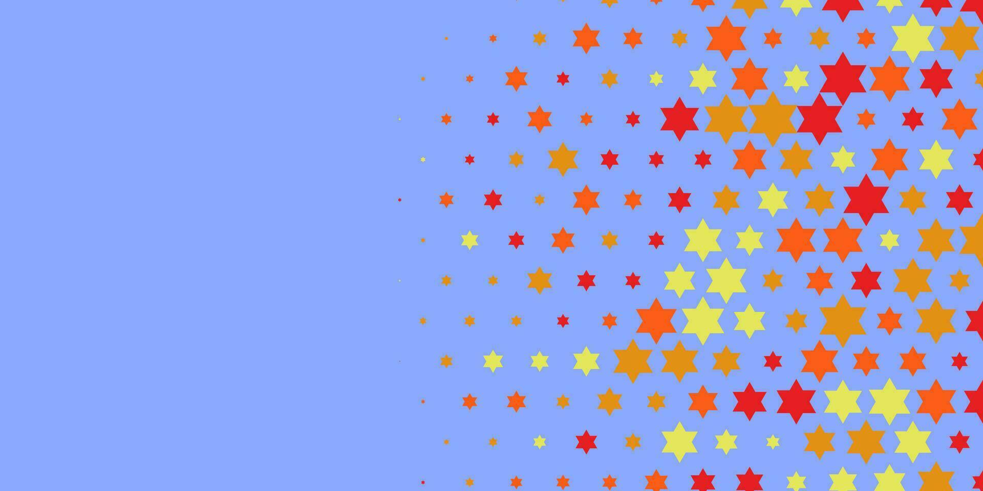 colorida estrelas abstrato ilustração fundo lindo bandeira com cópia de espaço vetor