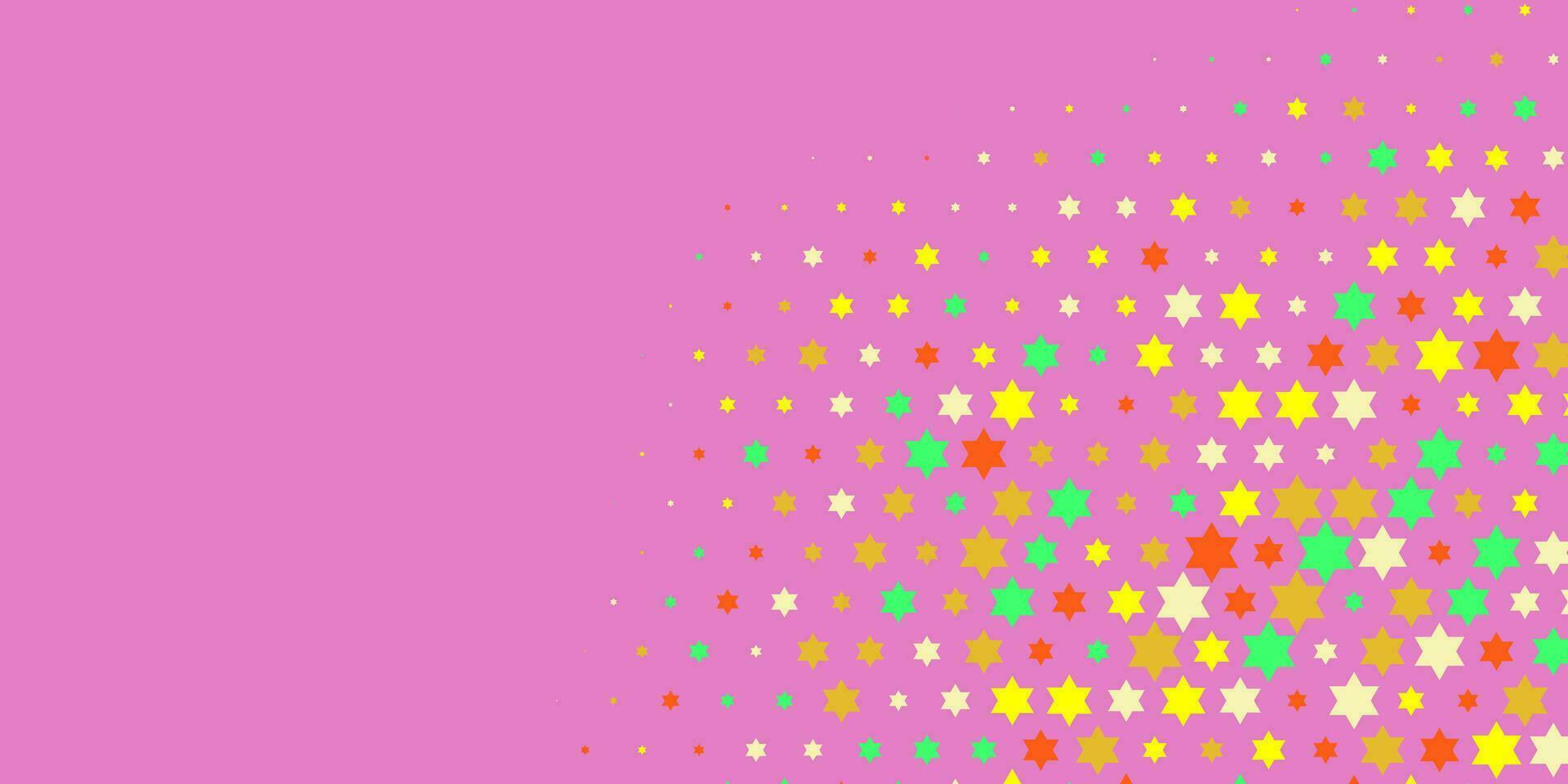 colorida estrelas abstrato ilustração fundo lindo bandeira com cópia de espaço vetor