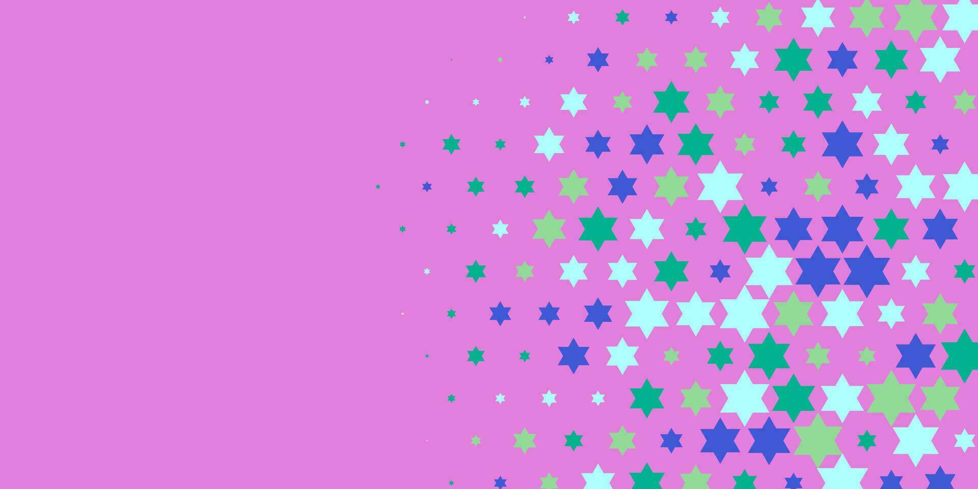 colorida estrelas abstrato ilustração fundo lindo bandeira com cópia de espaço vetor