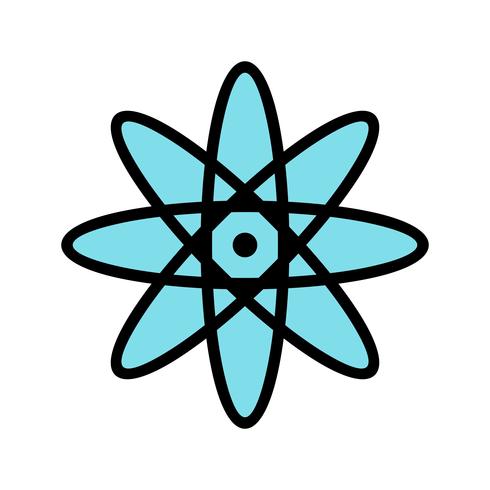 Ícone de átomo de vetor
