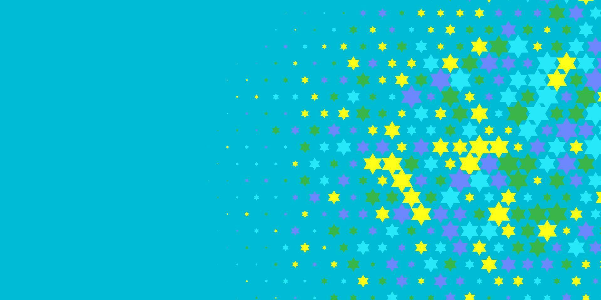 colorida estrelas abstrato ilustração fundo lindo bandeira com cópia de espaço vetor