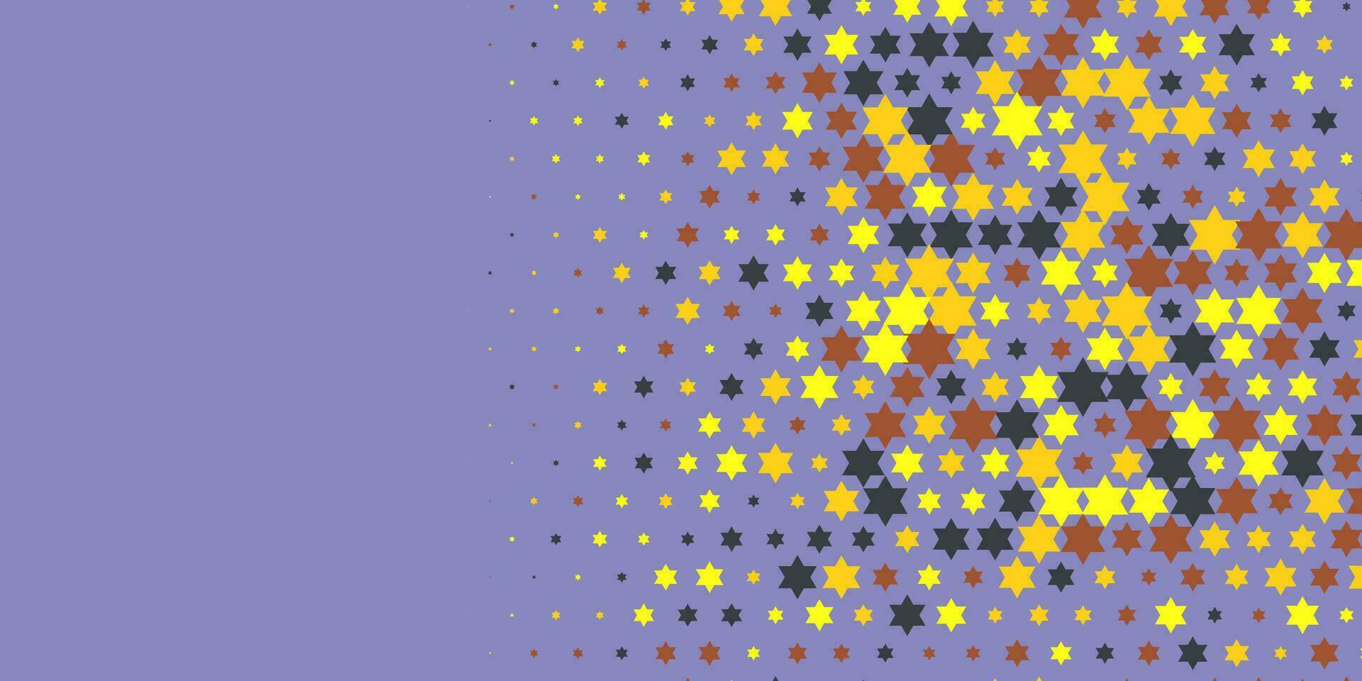 colorida estrelas abstrato ilustração fundo lindo bandeira com cópia de espaço vetor