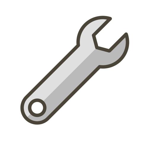 Ícone Vector Wrench