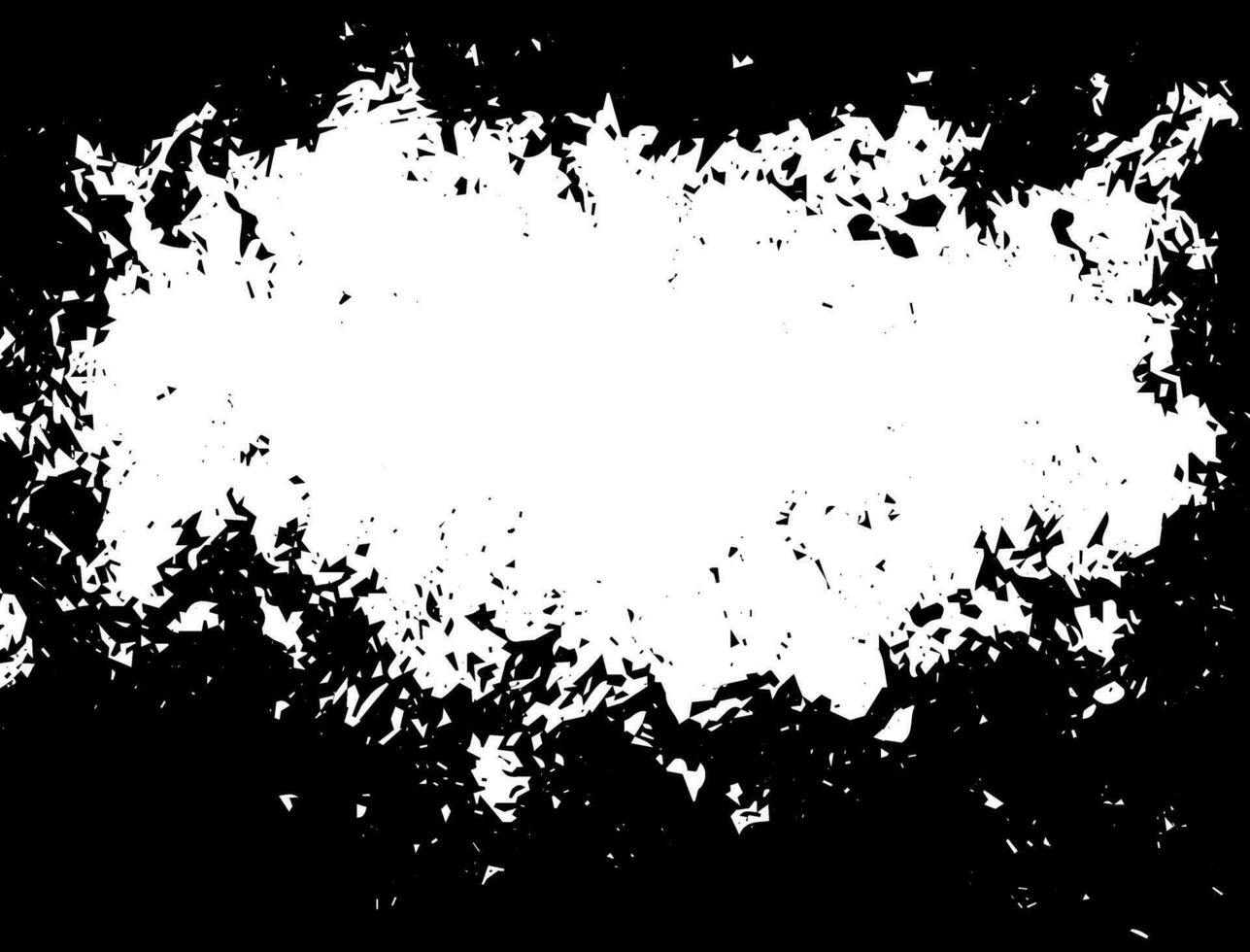 fundo de textura de vetor de fronteira de grunge. sobreposição de quadro abstrato. pano de fundo sujo e danificado.