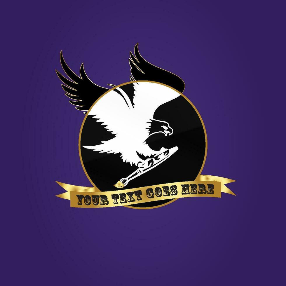 Logotipo da águia vetor