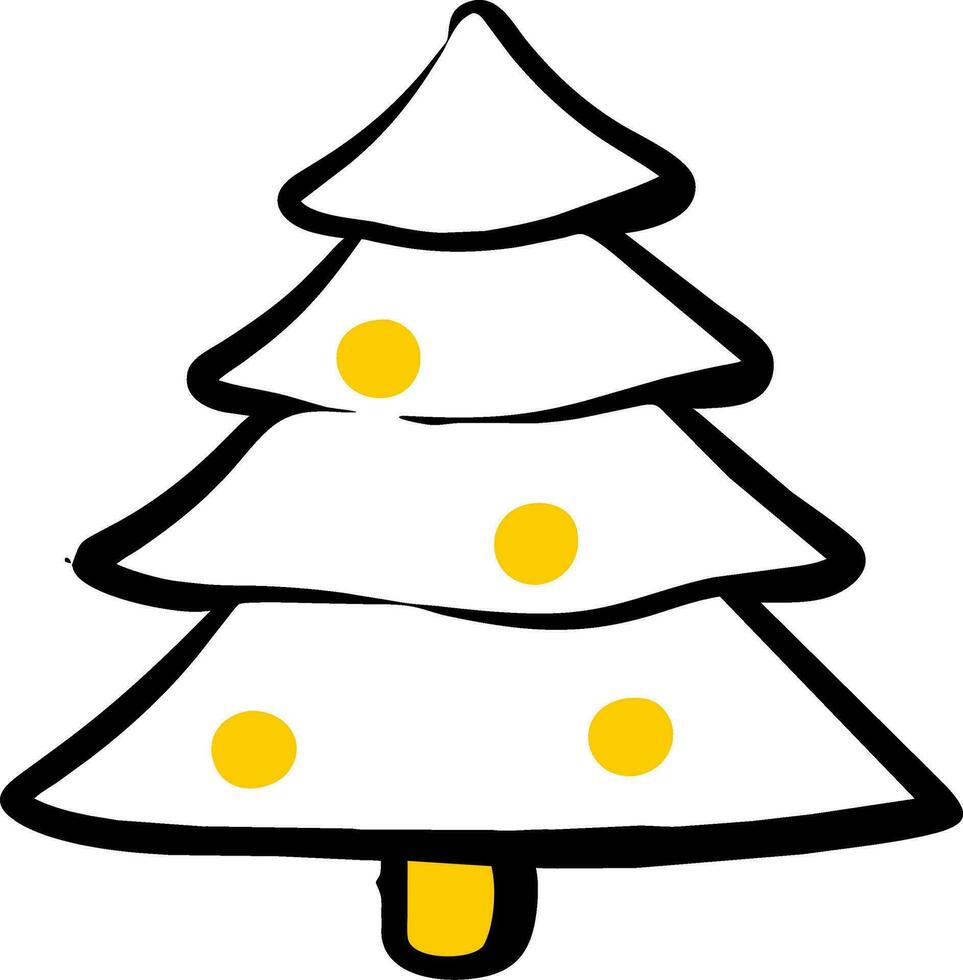 clipart da árvore de natal vetor