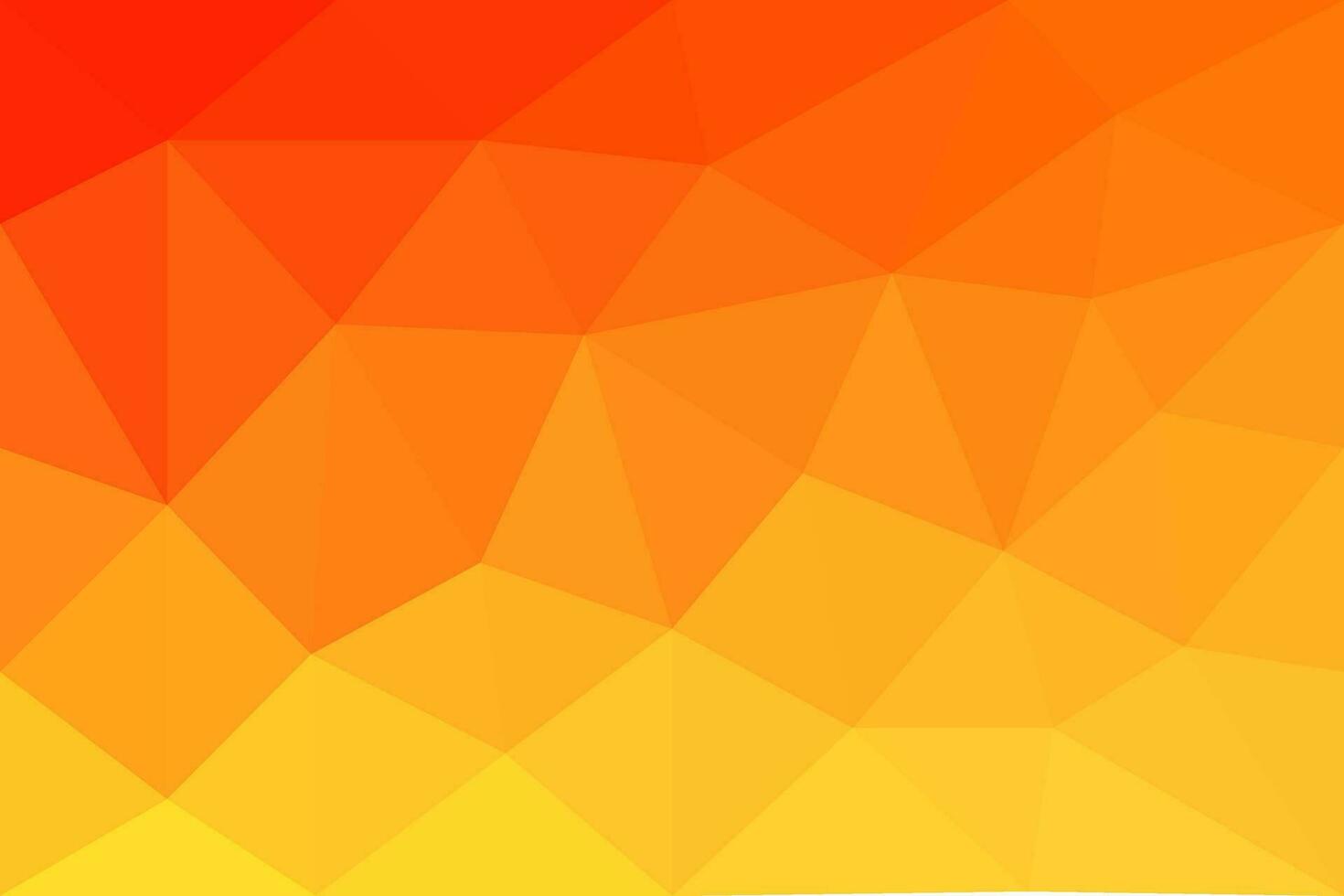 abstrato fundo com triângulos gradação vermelho laranja amarelo vetor