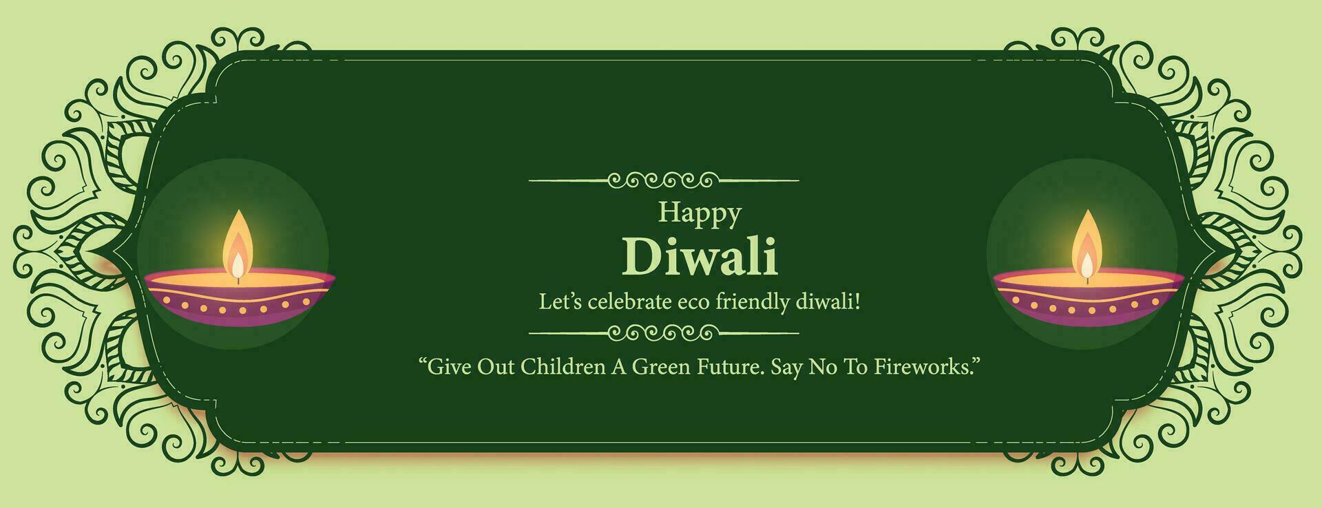 indiano festival do luzes feliz diwali com feliz família, feriado fundo, diwali celebração cumprimento cartão, vetor ilustração