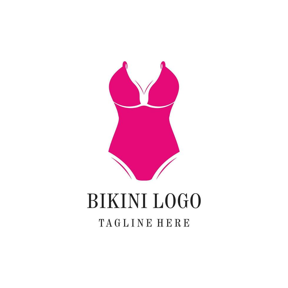 vetor verão sexy mulheres roupas bikini logotipo ícone símbolo Prêmio vetor