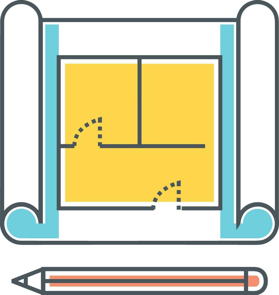 casa esboço ícone símbolo vetor imagem. ilustração do a casa real Estado gráfico propriedade Projeto imagem