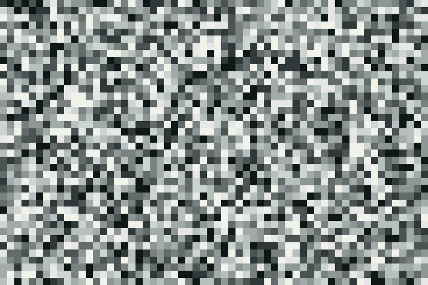 monocromático pixelizada imitação fundo Preto e branco vetor