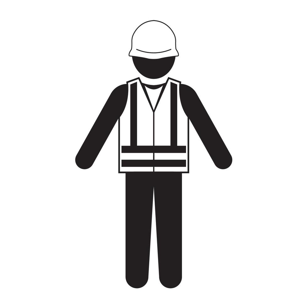 símbolo usar colete salva-vidas isolado no fundo branco vetor