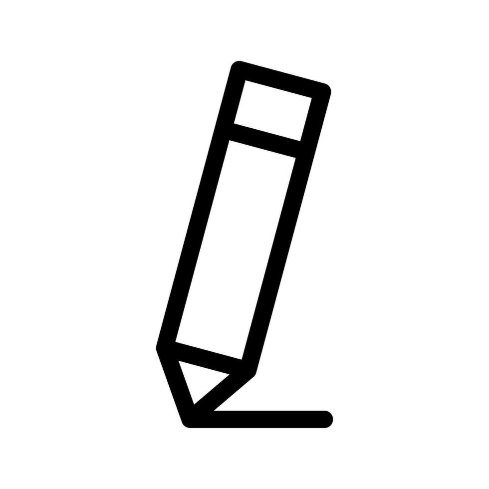 lápis ícone vetor símbolo Projeto ilustração
