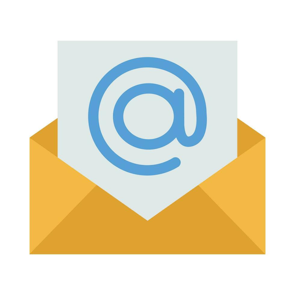 o email vetor plano ícone para pessoal e comercial usar.