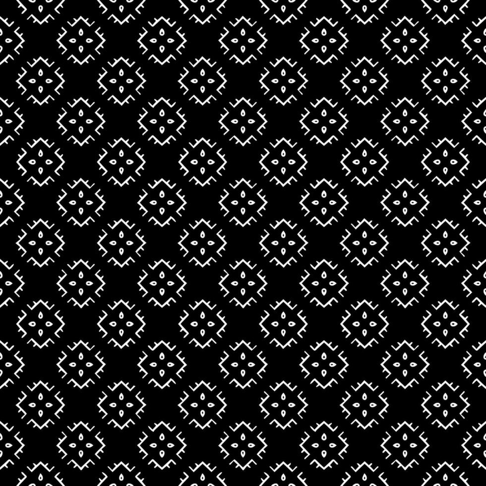 padrão abstrato sem emenda preto e branco. fundo e pano de fundo. design ornamental em tons de cinza. vetor