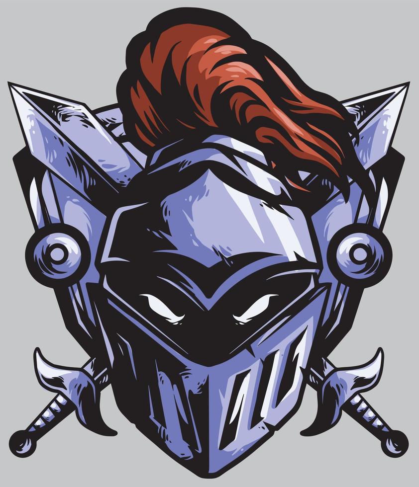 logotipo do knight esport vetor