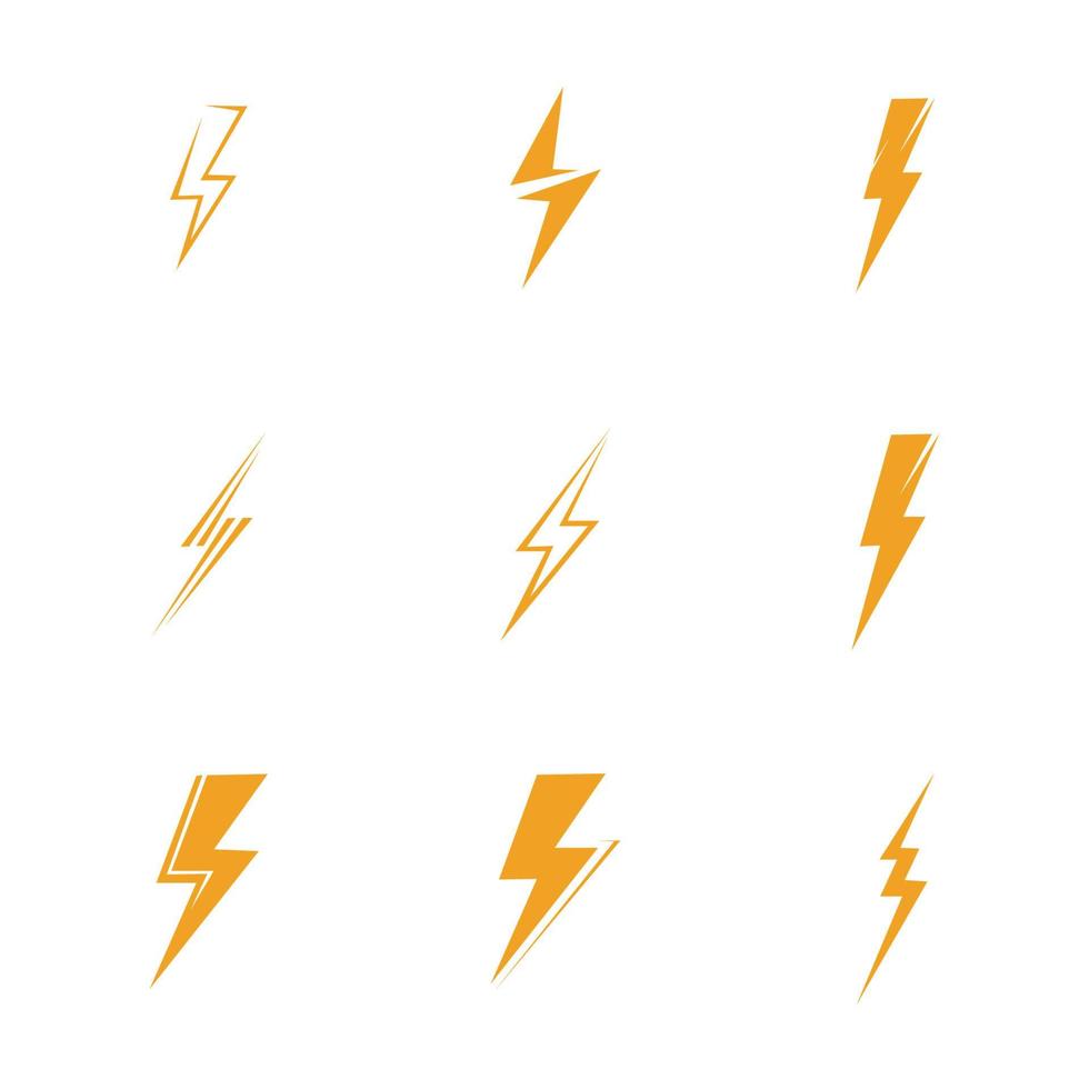 ilustração do logotipo do thunderbolt vetor