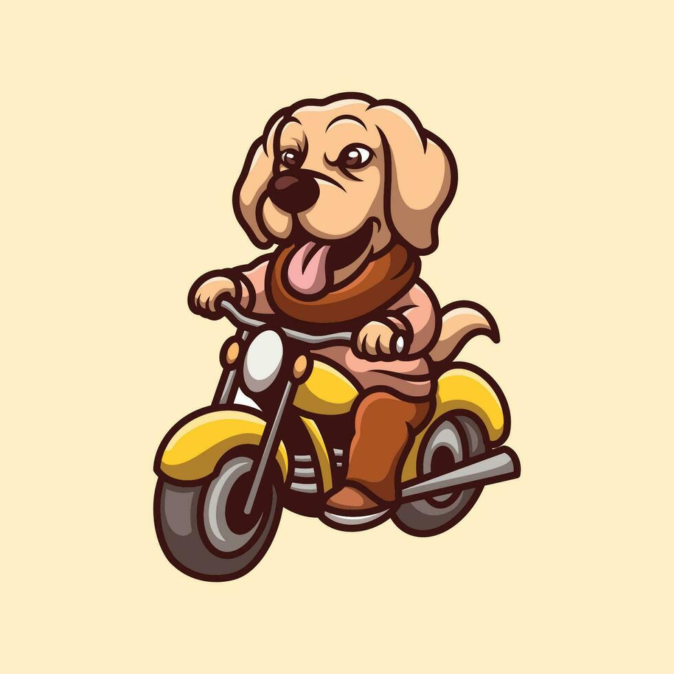 cachorro livrando desenho animado ilustração vetor