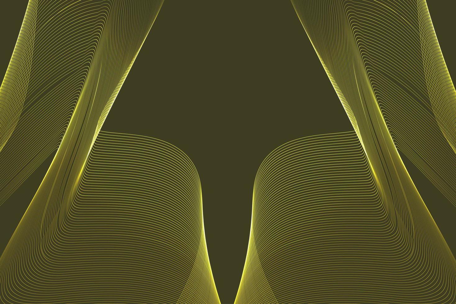 fundo abstrato amarelo de meio-tom com efeito de ornamento de brilho brilhante. pode usar para cartaz, banner comercial, folheto, anúncio, folheto, catálogo, web, site, site, apresentação, capa de livro, folheto vetor